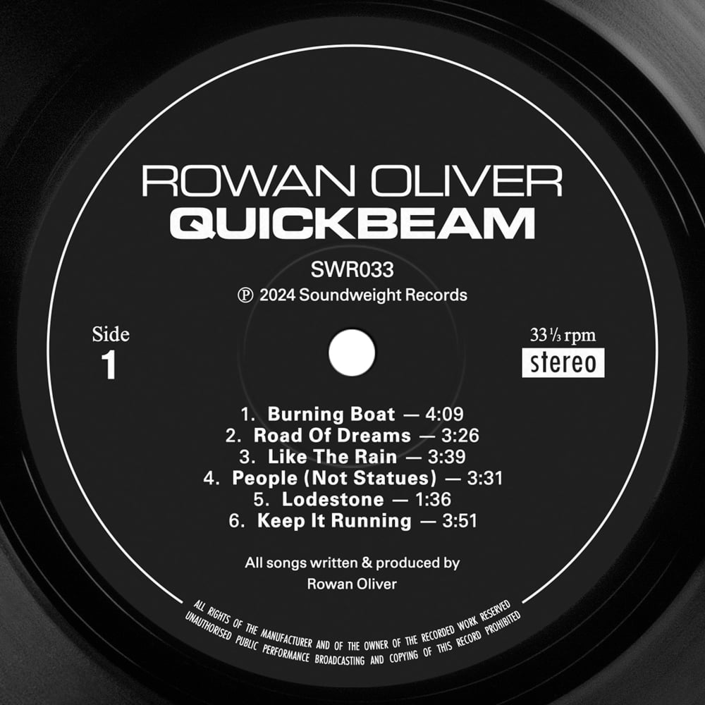 Image of Rowan Oliver - Quickbeam 