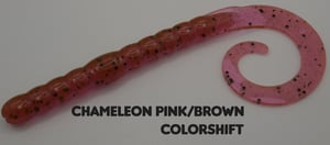 Image of 7.5" Curly Sue Worm (8pk) (Various Colors) Group 1