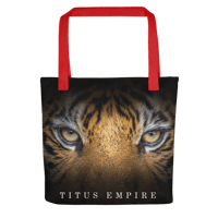 Image 5 of Tiger's Eyes Tote Bag