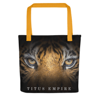 Image 7 of Tiger's Eyes Tote Bag