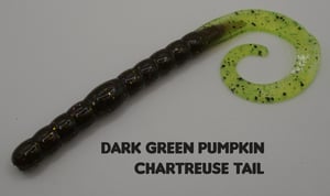 Image of 7.5" Curly Sue Worm (8pk) (Various Colors) Group 1
