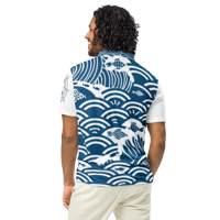 Image 4 of Titus Tides Wheel of Destiny Slim-Fit Polo