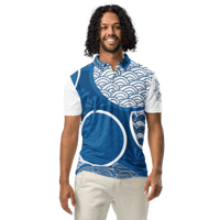 Image 2 of Titus Tides Wheel of Destiny Slim-Fit Polo