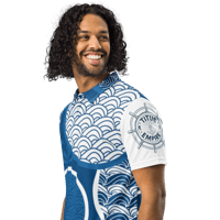 Image 6 of Titus Tides Wheel of Destiny Slim-Fit Polo