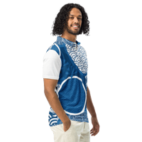 Image 7 of Titus Tides Wheel of Destiny Slim-Fit Polo