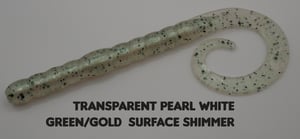 Image of 7.5" Curly Sue Worm (8pk) (Various Colors) Group 1