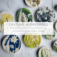 Image 1 of Botanical Plaster Casting Workshop