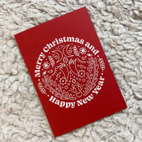 Image 2 of Merry Christmas and Happy New Year – card