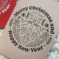 Image 4 of Merry Christmas and Happy New Year – card