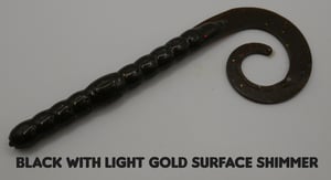 Image of 7.5" Curly Sue Worm (8pk) (Various Colors) Group 1