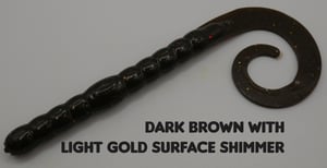 Image of 7.5" Curly Sue Worm (8pk) (Various Colors) Group 1