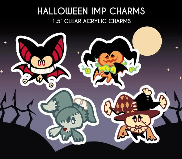 Image of Halloween Imp Charms