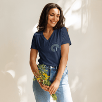 Image 7 of Women’s Embrace Change Relaxed V-Neck Tee