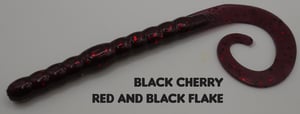 Image of 7.5" Curly Sue Worm (8pk) (Various Colors) Group 2