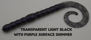Image of 7.5" Curly Sue Worm (8pk) (Various Colors) Group 2