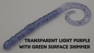 Image of 7.5" Curly Sue Worm (8pk) (Various Colors) Group 2