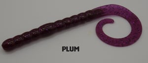 Image of 7.5" Curly Sue Worm (8pk) (Various Colors) Group 2