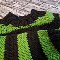 Image 2 of Adult stripey hand knitted jumpers 