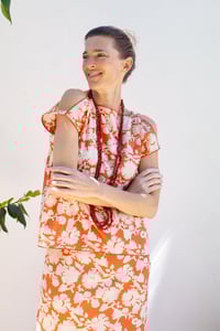 Image 1 of Open Shoulder Top