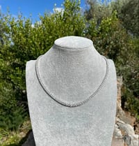 Image 3 of Wifey Moissanite Tennis Necklace