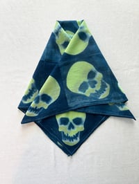 Image 1 of Lime Skull — Bandanna