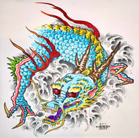 “Blue Dragon  Study No. 1”