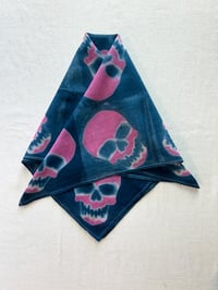 Image 1 of Raspberry Skull — Bandanna