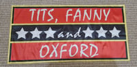 **HALF PRICE**Oxford T**ts 1x0.5m Football/Ultras Flag.
