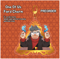 **PREORDER** One of Us Ford Keychain