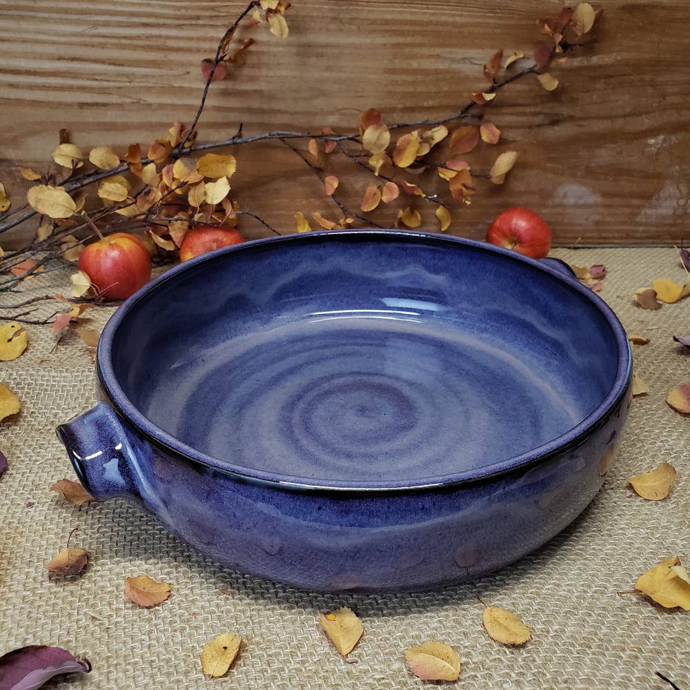 Image of Baking Dish with handles, Large, Huckleberry (Purple)