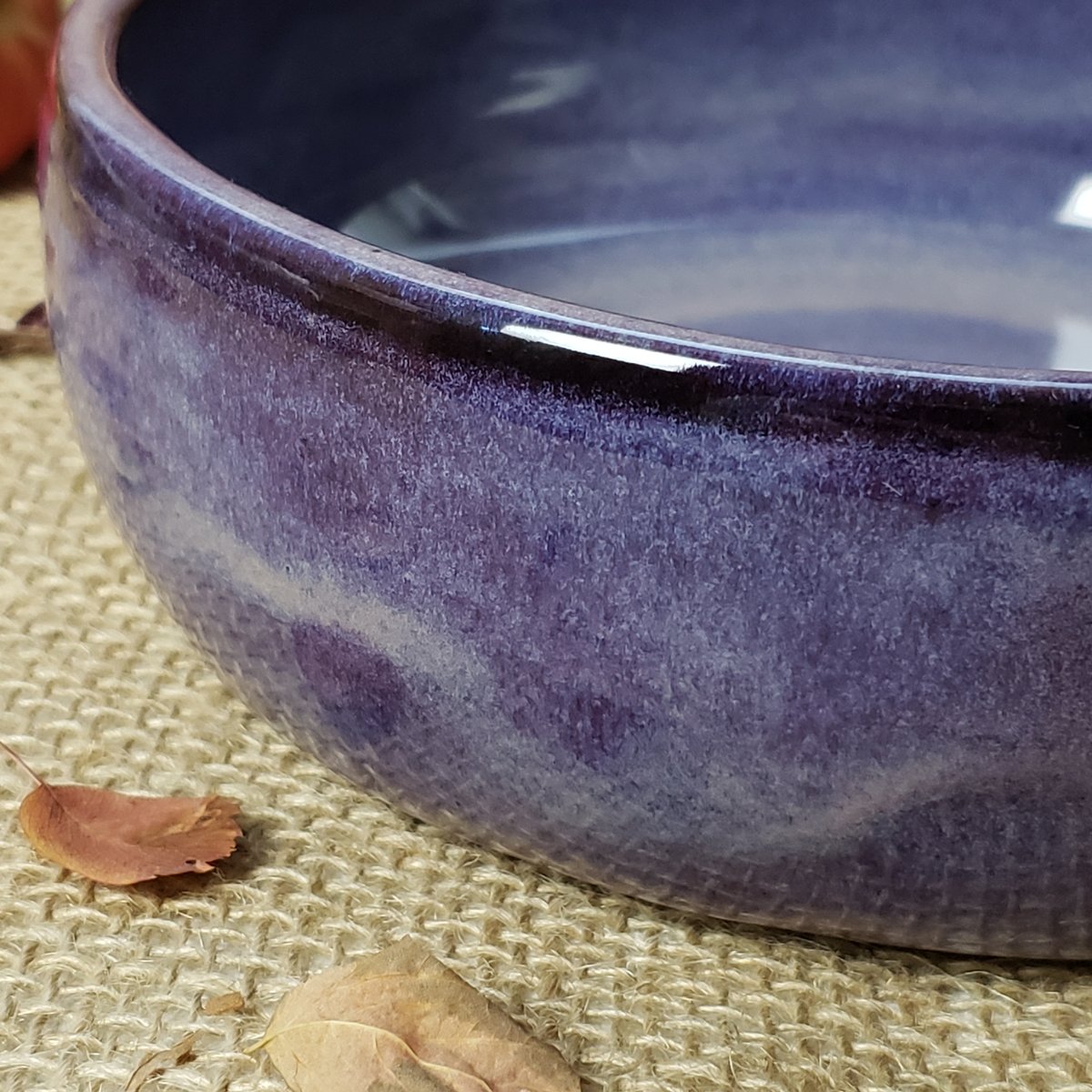 Image of One Dish Meal Bowl: Huckleberry (Purple) #1 11/2024