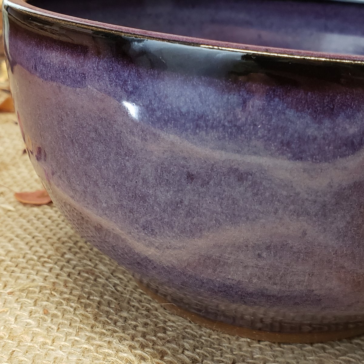 Image of One sturdy bowl, Huckleberry (Purple) #1 11/2024