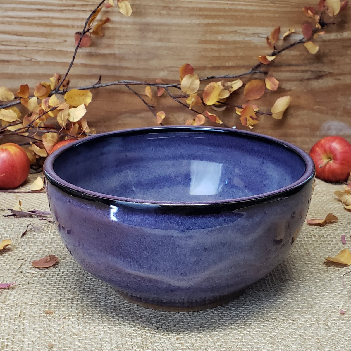 Image of One sturdy bowl, Huckleberry (Purple) #1 11/2024