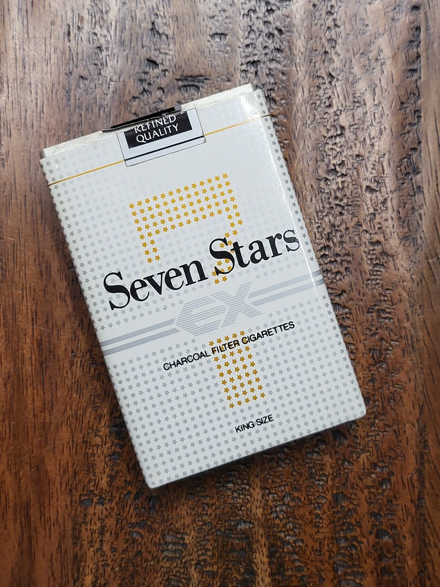 Seven Star Cigarette Promo Tin