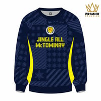 Image 1 of JINGLE ALL McTOMINAY CHRISTMAS SWEATSHIRT