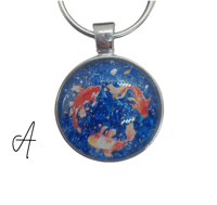 Image 1 of Koi Carp keyring 
