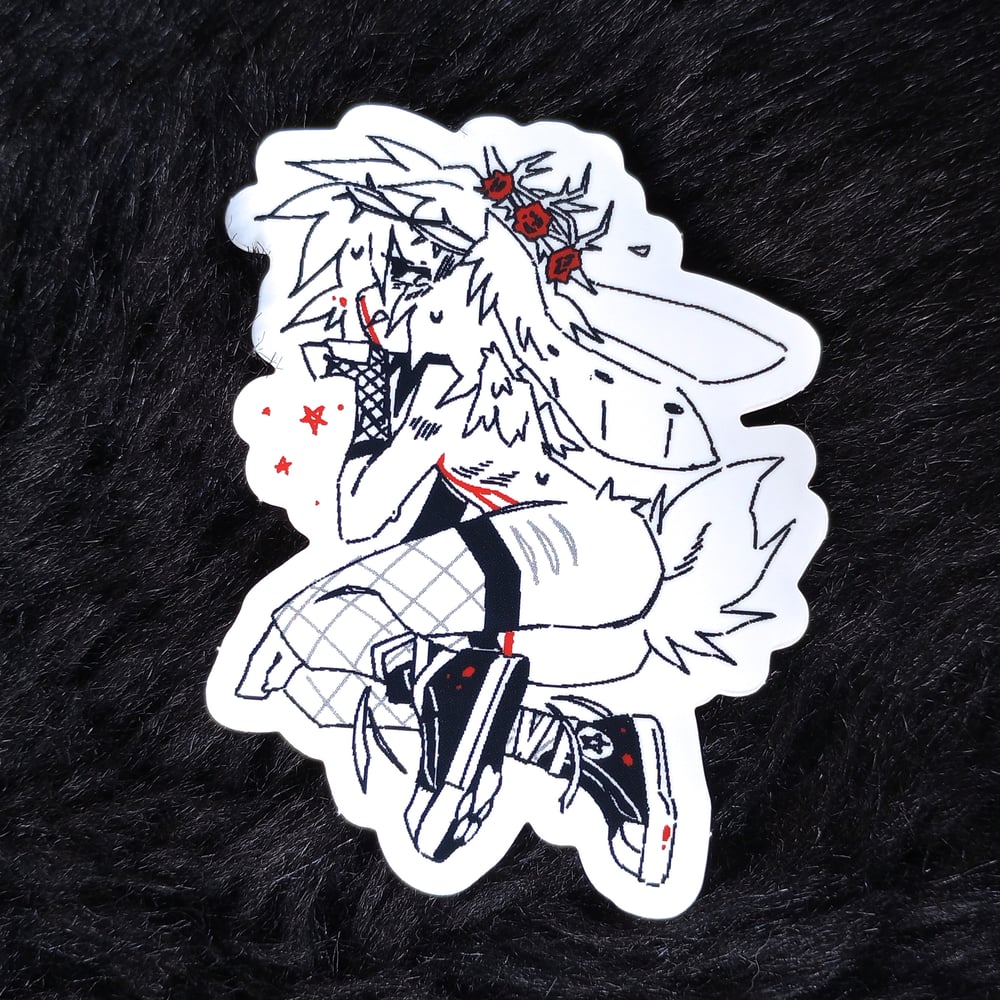 Image of Blood Bunny Sticker