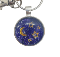 Image 1 of Keyring ~ Purple 