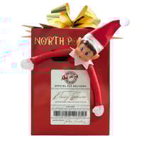 Image 1 of Personalised Elf Arrival Post Box