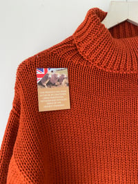 Image 10 of SUBMARNIER ROLLNECK Sweater - Quemada Red