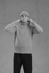 Image 5 of SUBMARNIER ROLLNECK Sweater - Quemada Red 