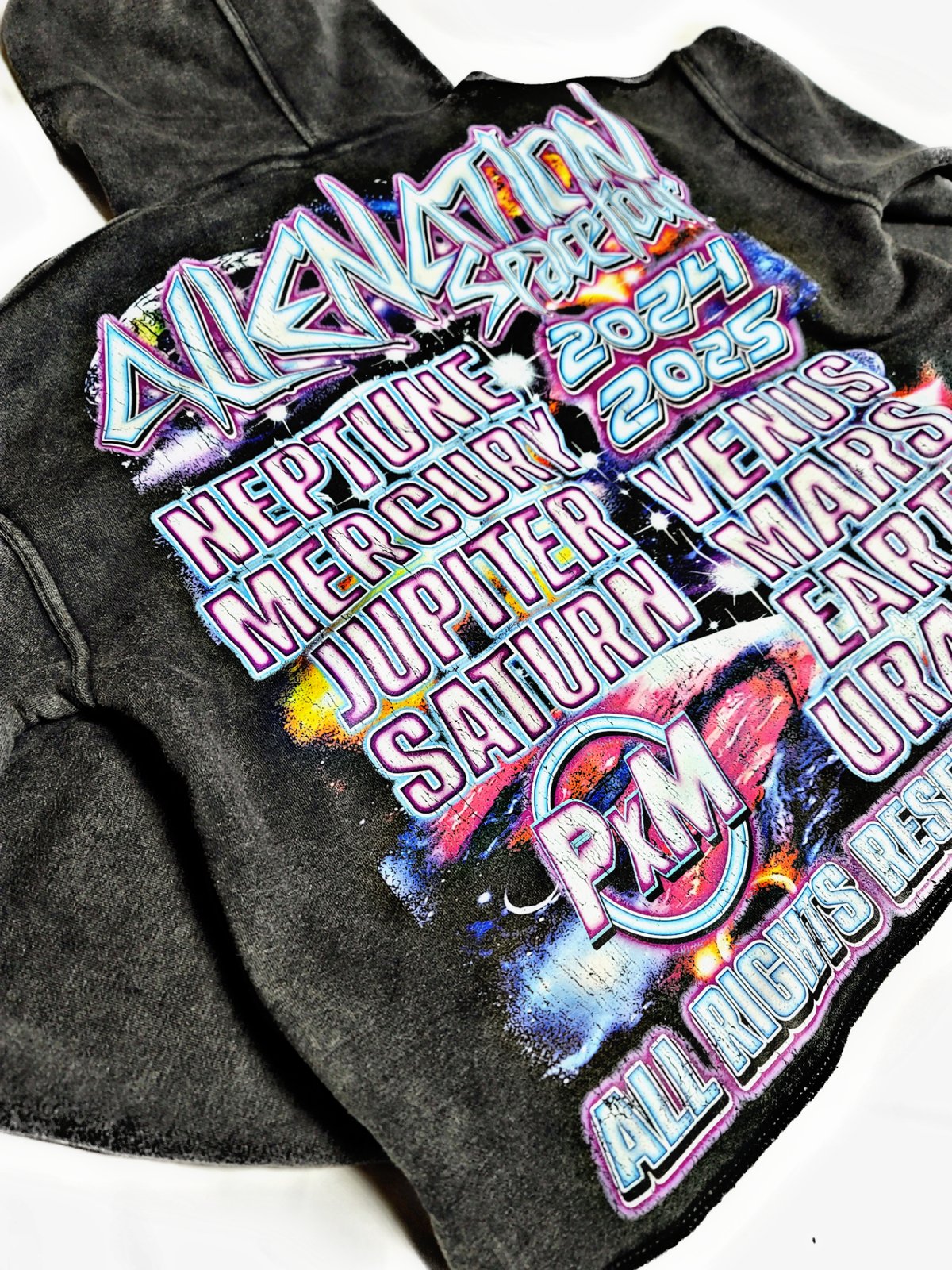 Space Tour Cropped Hoodie | Hxuze Xf Mvrz