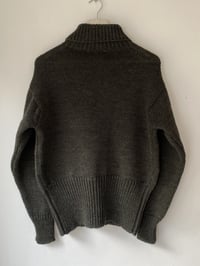 Image 4 of SUBMARNIER ROLLNECK Sweater - Moss Charcoal