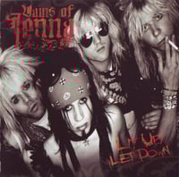 Image 1 of Vains Of Jenna "Lit Up Let Down" CD (Swedish sleaze Feat: Lizzy DeVine of The Cruel Intentions)