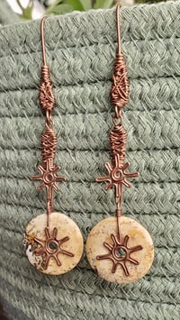 Image 3 of Picture Jasper Sunny Dangle Earrings