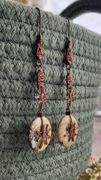 Image 5 of Picture Jasper Sunny Dangle Earrings