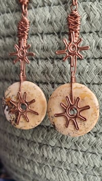Image 2 of Picture Jasper Sunny Dangle Earrings