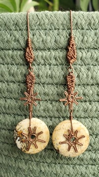 Image 7 of Picture Jasper Sunny Dangle Earrings