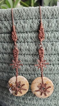 Image 8 of Picture Jasper Sunny Dangle Earrings
