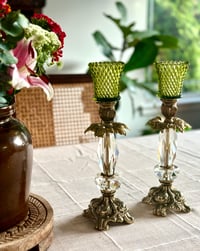 Image 2 of Hollywood Regency Vintage candlestand